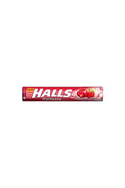 halls Bomboane cu umplutura de capsuni, 45g