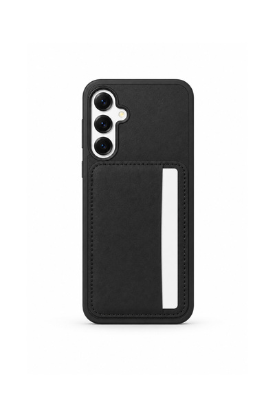 Mopal Cardx Samsung S25 FE Uyumlu Vegan Deri Kartlıklı Kamera Korumalı Kılıf ...