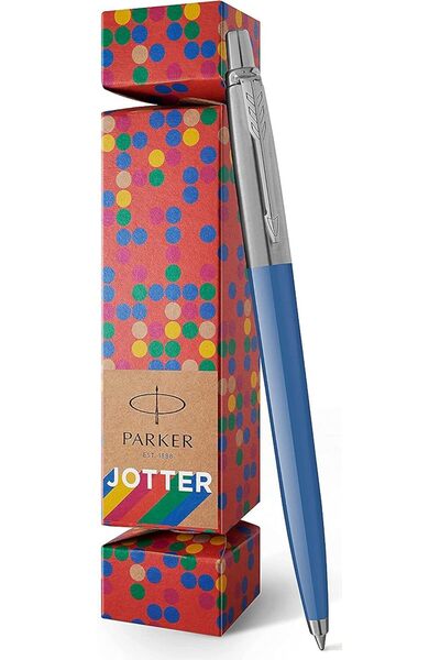 Parker قلم حبر جاف قابل لإعادة التعبئة من جوتر أوريجينالز مع علبة كراكر باك |...