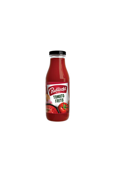 Pudliszki Sos de rosii 500g cu ulei prajit, ceapa si usturoi