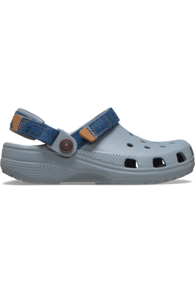 Crocs Muli din denim cu bretele ajustabile K - 212897-0Z3