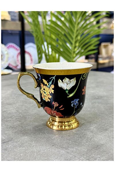 Doğudeko Jeremy 200 ml Mug with Porcelain Metal Stand