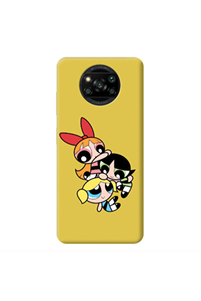 Other Xiaomi Poco X3 /X3 Pro Powerpuff Yellow Colored Silicone TPU Θήκη