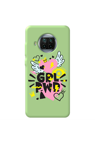 Other Xiaomi Mi 10T Lite Grl Pwr Light Green Colored Silicone TPU Θήκη