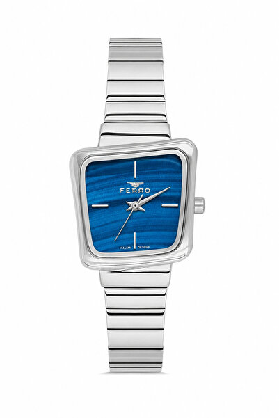 FERRO Silver Steel Cord Women Wrist Watch Fl40157A-A3 3 Atm Waterproof 2 Year...