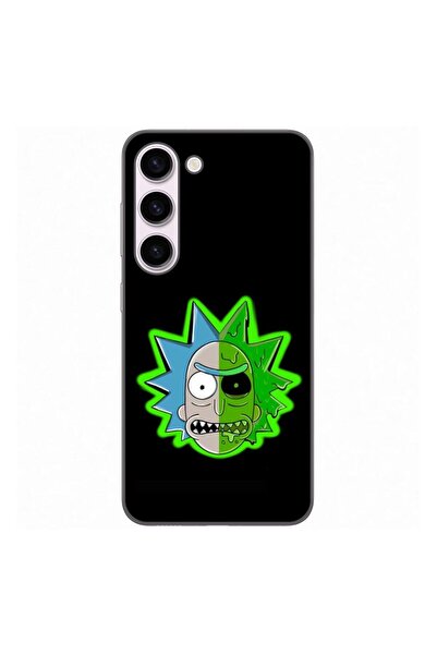OEM Husa compatibila cu Samsung Galaxy S23 Silicon Gel Tpu Model Rick And Mor...