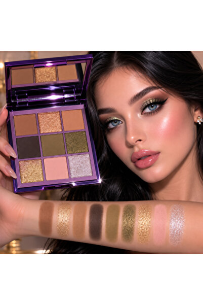 real beauty ظلال عيون بلون الكاكي من مجموعة ظلال العيون ذات تغطية لونية قوية،...