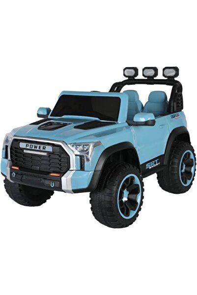 Velaris Mașinuță electrică 4x4 pentru copii, 12V 7Ah, roți EVA, lumini LED, s...