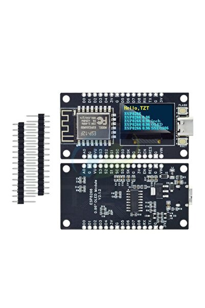 Espressif ESP8266 Development Board με Οθόνη OLED 0.96" (USB Type-C)