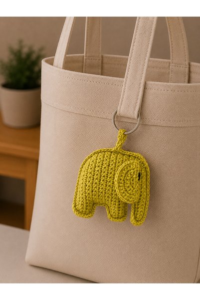 FLY LIFE Hand-Knitted Amigurumi Keychain / Bag Charm