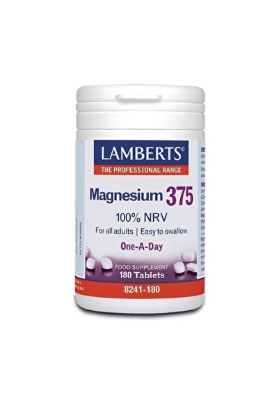 Lamberts Magnesium 375 Συμπλήρωμα Διατροφής με τις 4 Σημαντικότερες Μορφές Αλ...