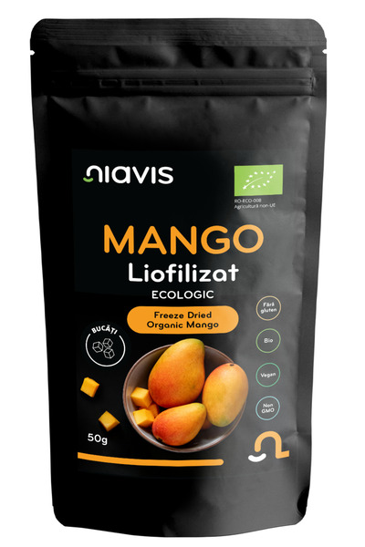 Niavis Mango Liofilizat Bucati /Bio 50g