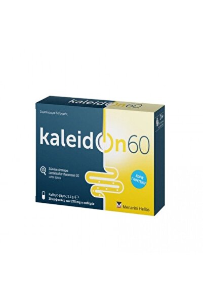 Menarini Kaleidon 60 Προβιοτικά Lactobacillus Rhamnosus GG, 20caps