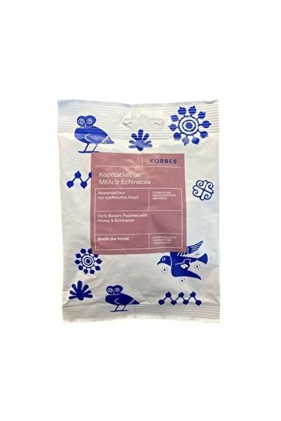 korres Herb Balsam Pastilles Καραμέλες με Μέλι &amp; Echinacea 15 καραμέλες, ...