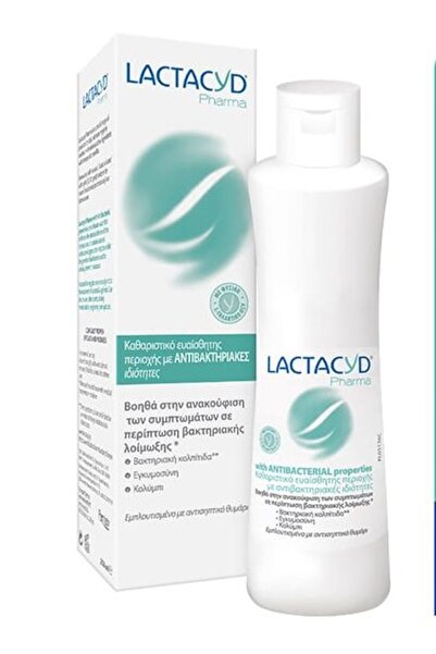 OMEGA PHARMA LACTACYD Pharma Wash, Έναντι των Βακτηριακών Λοιμώξεων 250ml