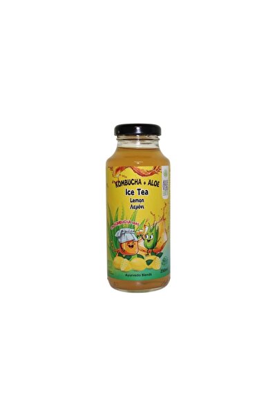 Aloe Vera Ceai Kombucha Biorganic cu Aloe și aromă de lămâie 250ml