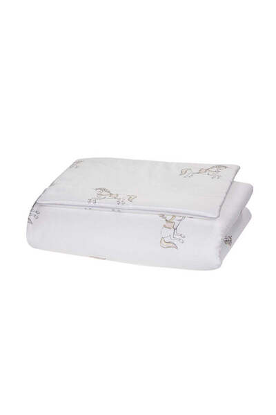 Effiki Set de pernă și pilotă matlasate Colecția Franceză – Unicorni 70x100 cm