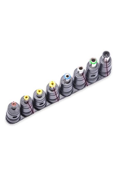 ElectroAZ Set de 8 adaptoare de priză, alimentare DC 2.1mm, diverse tipuri de...