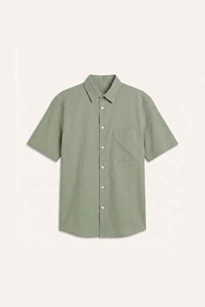 DeFacto Regular Fit 100% Cotton Basic Shirt D7551Ax26Sp