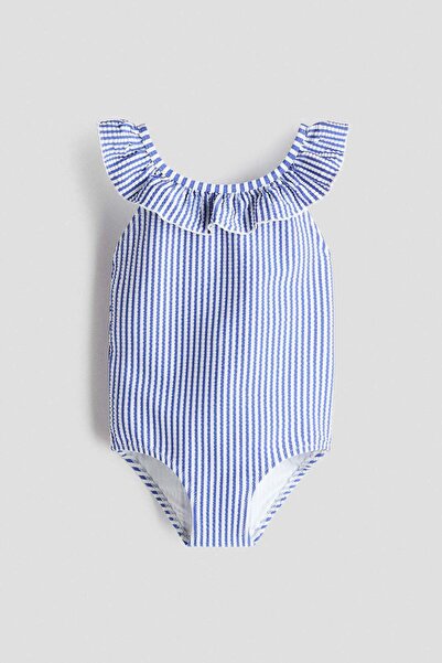 H&M Frill-trimmed swimsuit