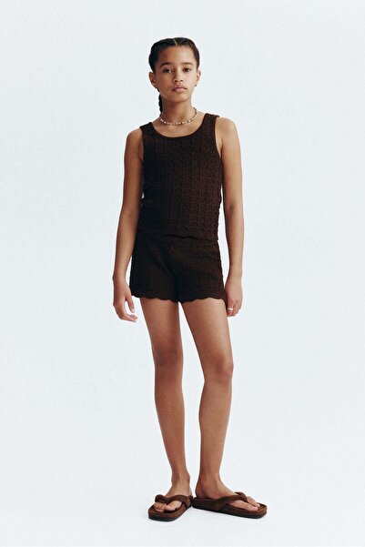 H&M Pointelle-knit shorts