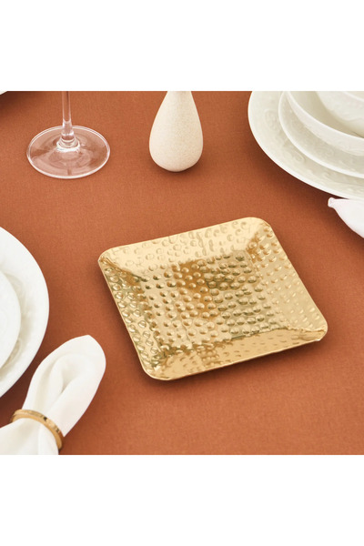 Karaca Home Loren İkramlık Gold 15x15 cm