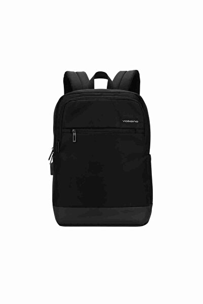 Volkano Roma 15.6” Smart Laptop Backpack Black – Water-Resistant, USB Chargin...