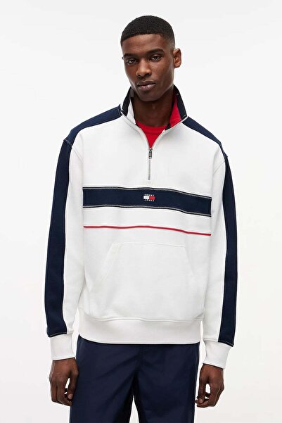Tommy Jeans Erkek Sweatshirt-DM0DM23244