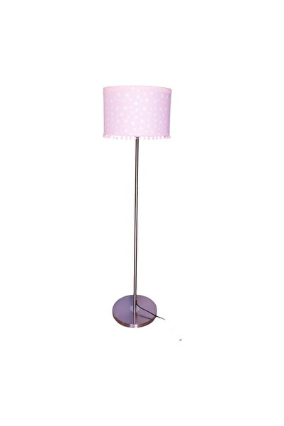 Oxygen Φωτιστικό δαπέδου pink stars πον πον Διαστάσεις 1.65*35*20 E27