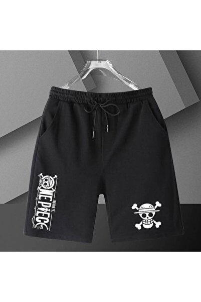 COZYWEAR Printed Black Shorts