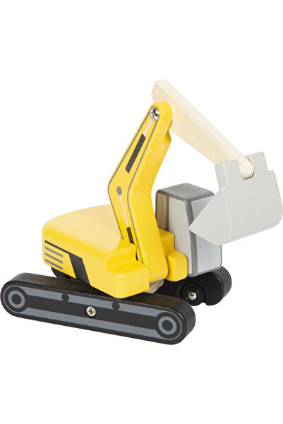 Small Foot Excavator din lemn cu cupă 12637