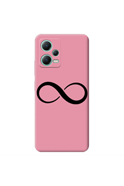 Other Xiaomi Redmi Note 12 Pro 5G Infinity Pink Colored Silicone TPU Θήκη