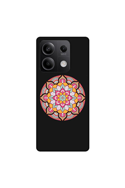 Other Xiaomi Redmi Note 13Pro 5G Mandala D103 Black Colored Silicone TPU Θήκη