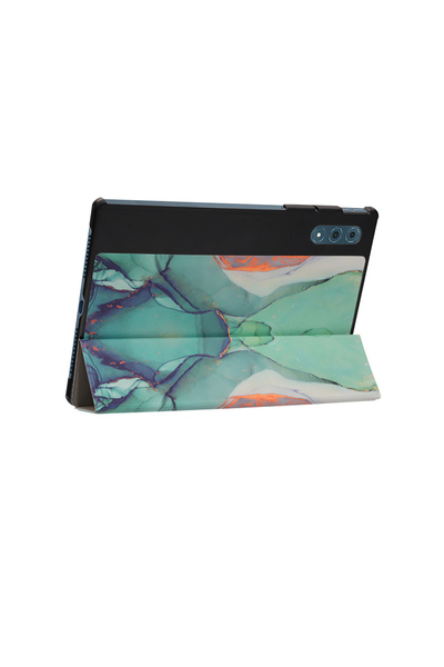 CLICK Techsuit - FoldPro - Lenovo Yoga Tab Plus 12.7 - Green Time, protectie antisoc