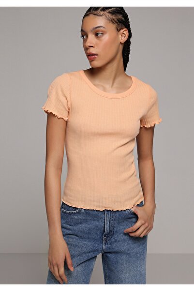 Colin's Slim Fit Round Neck Plain Women's Short Sleeve T-Shirt