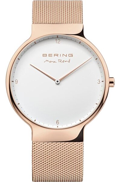 Bering 15540-364 Ceas clasic de bijuterii unisex, aur roz