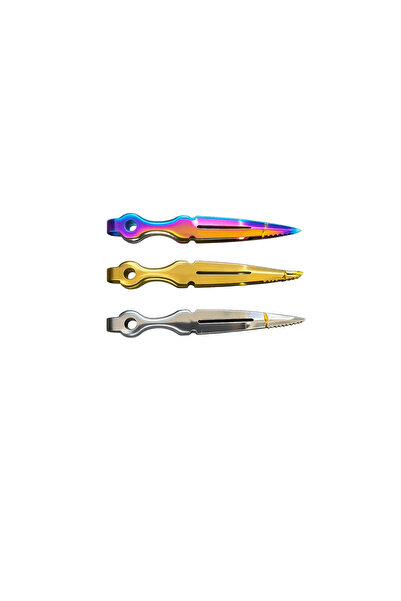 puffstore Çelik Nargile Maşası 3 Renk Seçenekli (Gold - Silver - Rainbow)