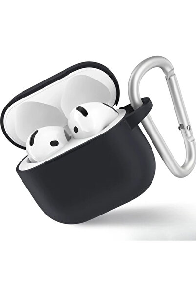 BLUEO Airpods 1 case, liquid silicone, black