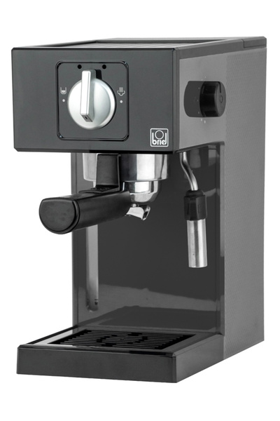 BRIEL μηχανή espresso A1, 1000W, 20 bar, μαύρη