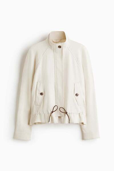 H&M Oversized linen-blend jacket