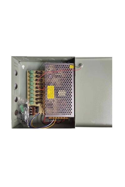 Tradesor Τροφοδοτικό καταγραφικού - 9 κανάλια - 10A - 021306