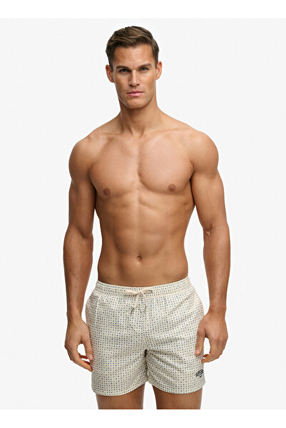 SUPERDRY Beyaz Erkek Şort Mayo