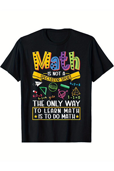 23 nisan Mathematics Enthusiast Soft T-Shirt with Inspirational Quote Breatha...