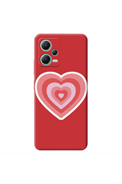 Other Xiaomi Redmi Note 12 Pro 5G My Heart Is Yours Red Colored Silicone TPU ...