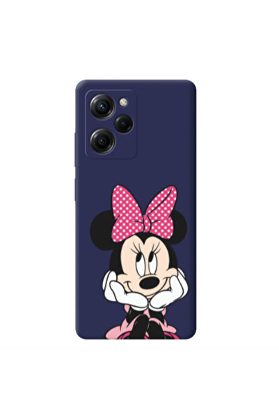 Other Xiaomi Poco X5 Pro Minnie 2 Dark blue Colored Silicone TPU Θήκη