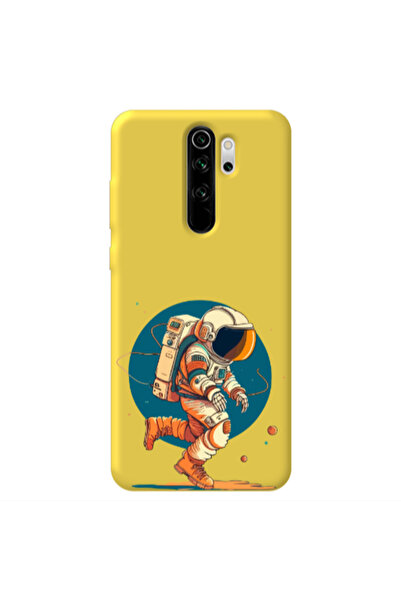 Other Xiaomi Redmi Note 8 Pro Run Space Yellow Colored Silicone TPU Θήκη