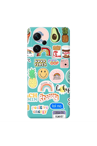 Other Xiaomi Poco X5 Good vibes Turquoise Colored Silicone TPU Θήκη