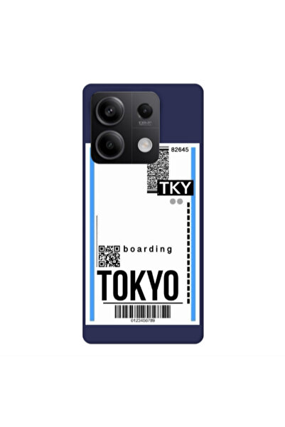 Other Xiaomi Redmi Note 13Pro 5G Tokyo Boarding Dark blue Colored Silicone TP...