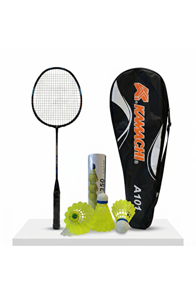 Kamachi A101 Badminton Raketi ve 6'lü Badminton Top Seti