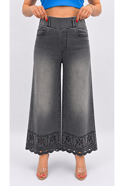 ZANESSİ FASHION Plus Size Special Design Series Embroidered Summer Women's Ca...